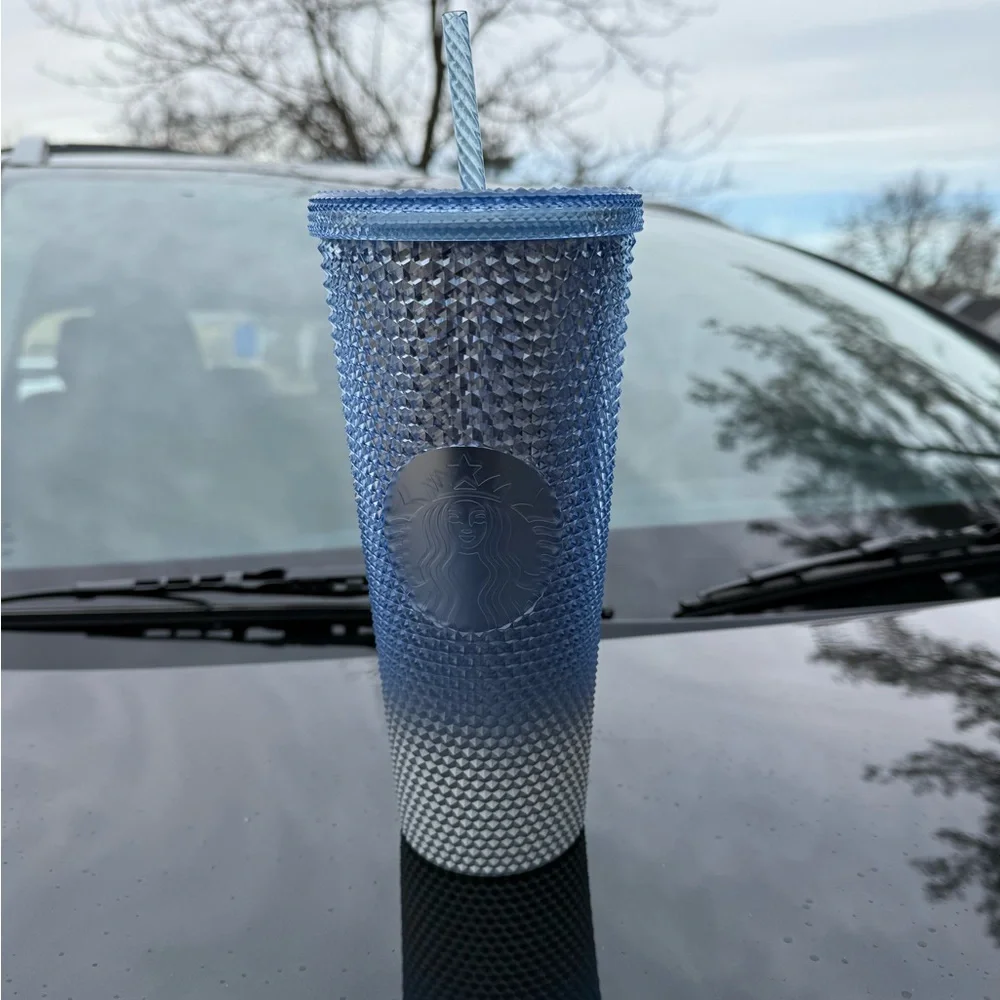 Starbucks Blue Gradient Studded Tumbler🩵💙 - Picture 4 of 4